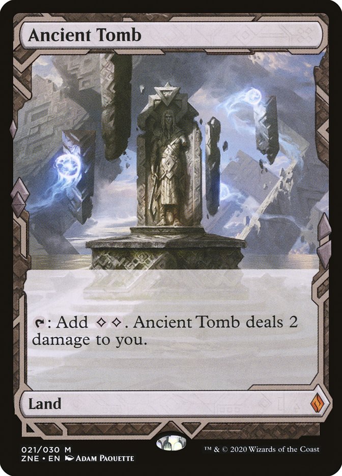 Ancient Tomb (Expeditions) [Zendikar Rising Expeditions] | Impulse Games and Hobbies