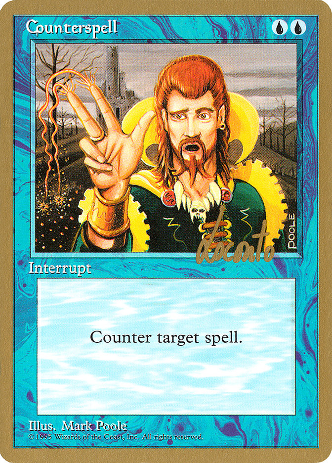 Counterspell (Michael Loconto) [Pro Tour Collector Set] | Impulse Games and Hobbies