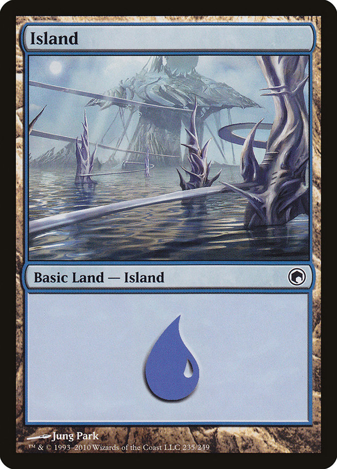 Island (235) [Scars of Mirrodin] | Impulse Games and Hobbies