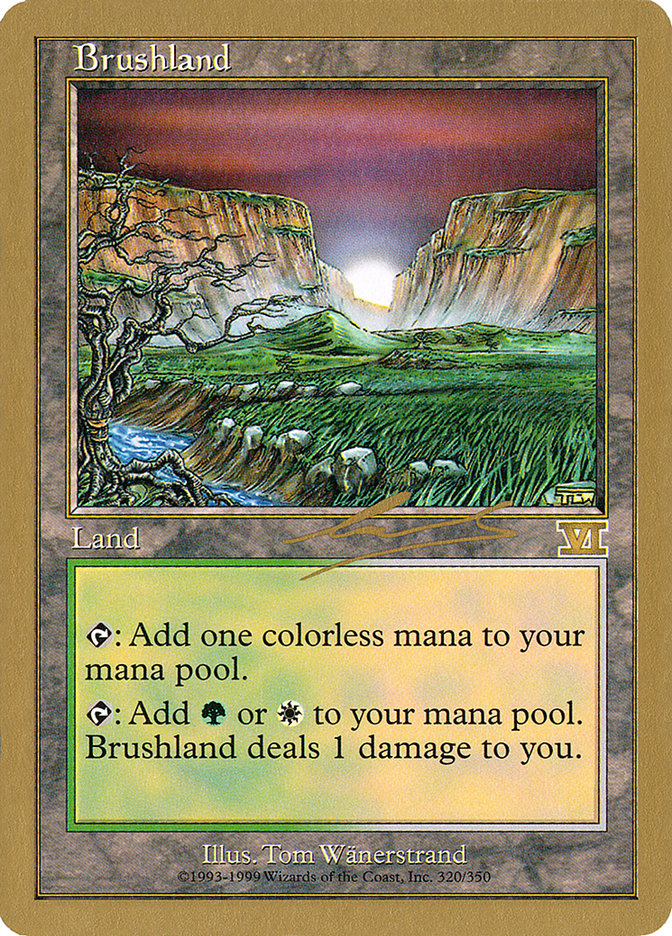 Brushland (Nicolas Labarre) [World Championship Decks 2000] | Impulse Games and Hobbies