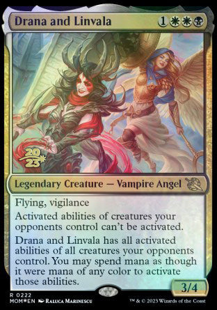 Drana and Linvala [March of the Machine Prerelease Promos] | Impulse Games and Hobbies