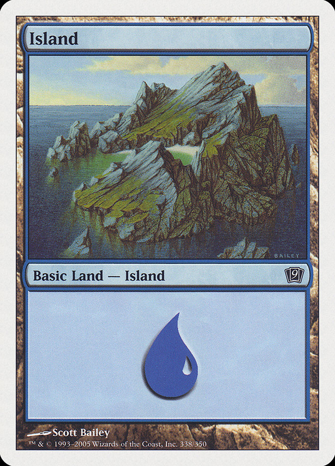 Island (338) [Ninth Edition] | Impulse Games and Hobbies