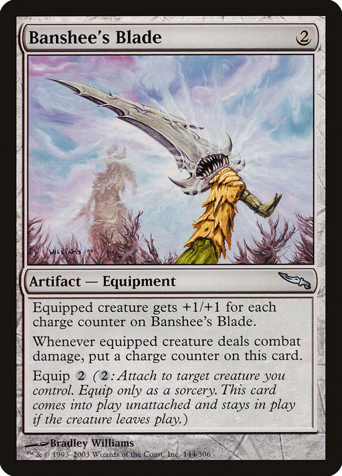 Banshee's Blade [Mirrodin] | Impulse Games and Hobbies