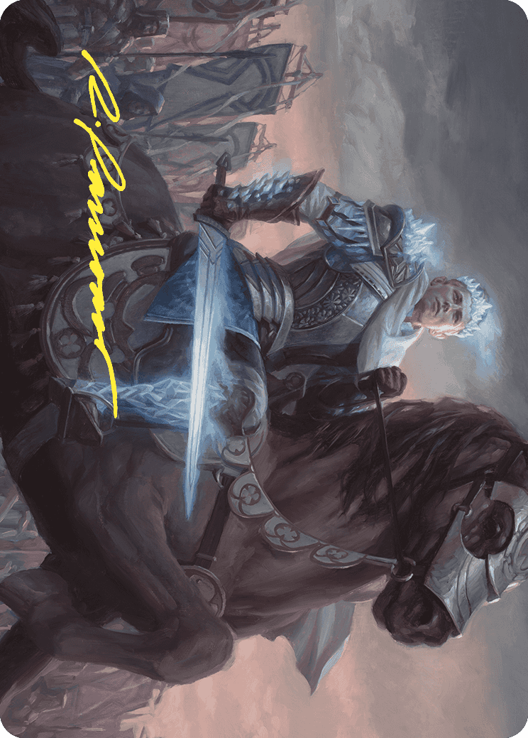 Will, Scion of Peace Art Card (Gold-Stamped Signature) [Wilds of Eldraine Art Series] | Impulse Games and Hobbies