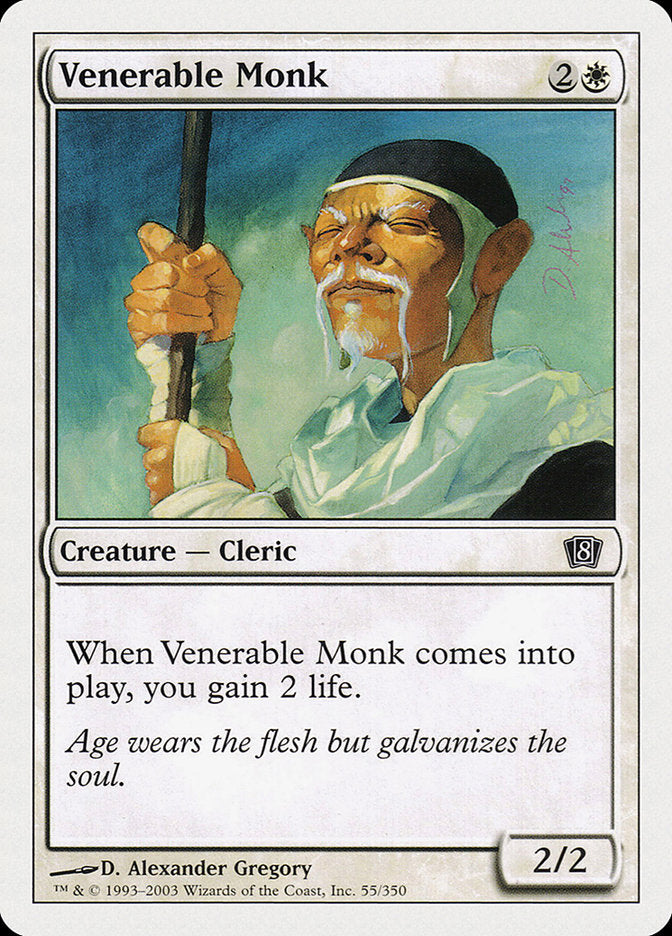 Venerable Monk [Eighth Edition] | Impulse Games and Hobbies