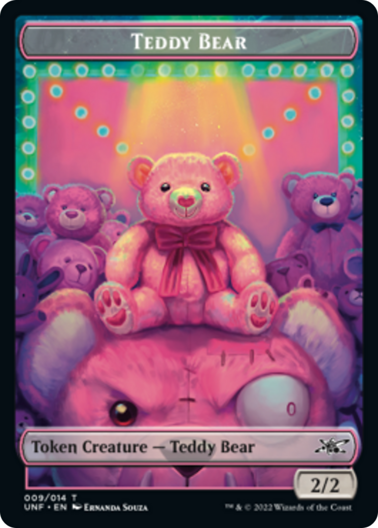 Teddy Bear // Balloon Double-sided Token [Unfinity Tokens] | Impulse Games and Hobbies