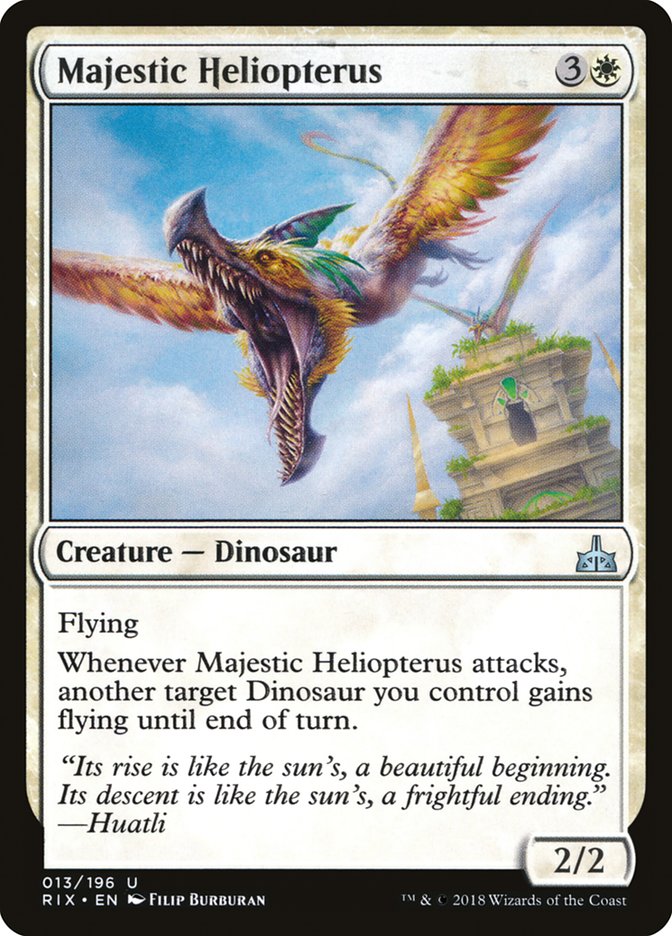 Majestic Heliopterus [Rivals of Ixalan] | Impulse Games and Hobbies