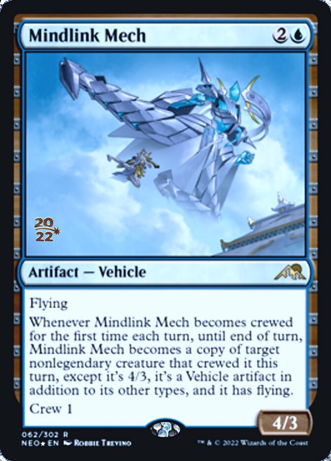 Mindlink Mech [Kamigawa: Neon Dynasty Prerelease Promos] | Impulse Games and Hobbies