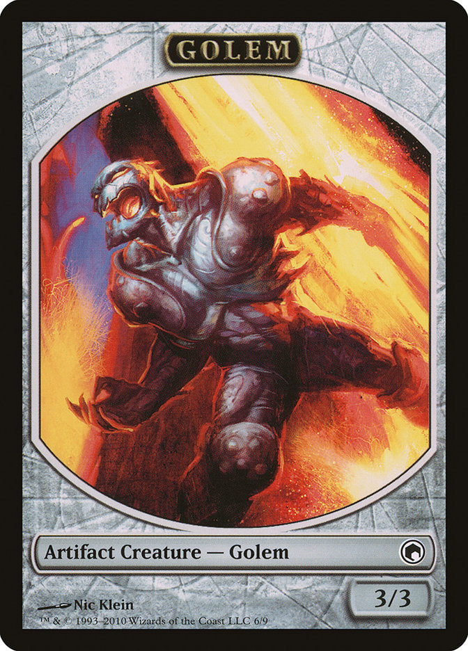 Golem Token [Scars of Mirrodin Tokens] | Impulse Games and Hobbies