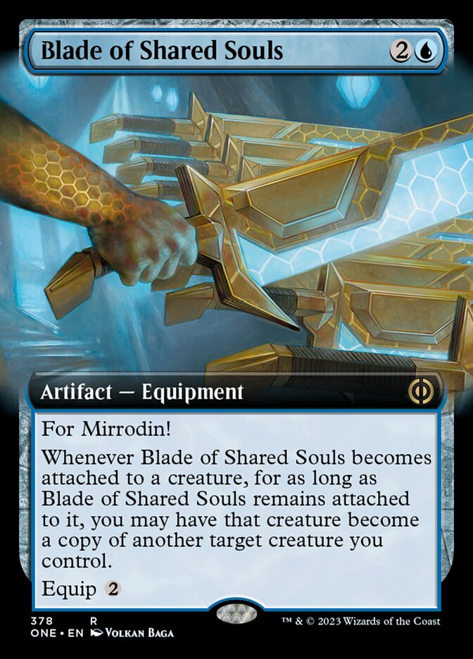 Blade of Shared Souls (Extended Art) [Phyrexia: All Will Be One] | Impulse Games and Hobbies