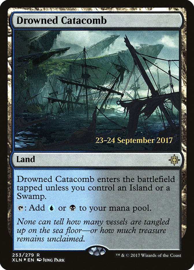 Drowned Catacomb [Ixalan Prerelease Promos] | Impulse Games and Hobbies