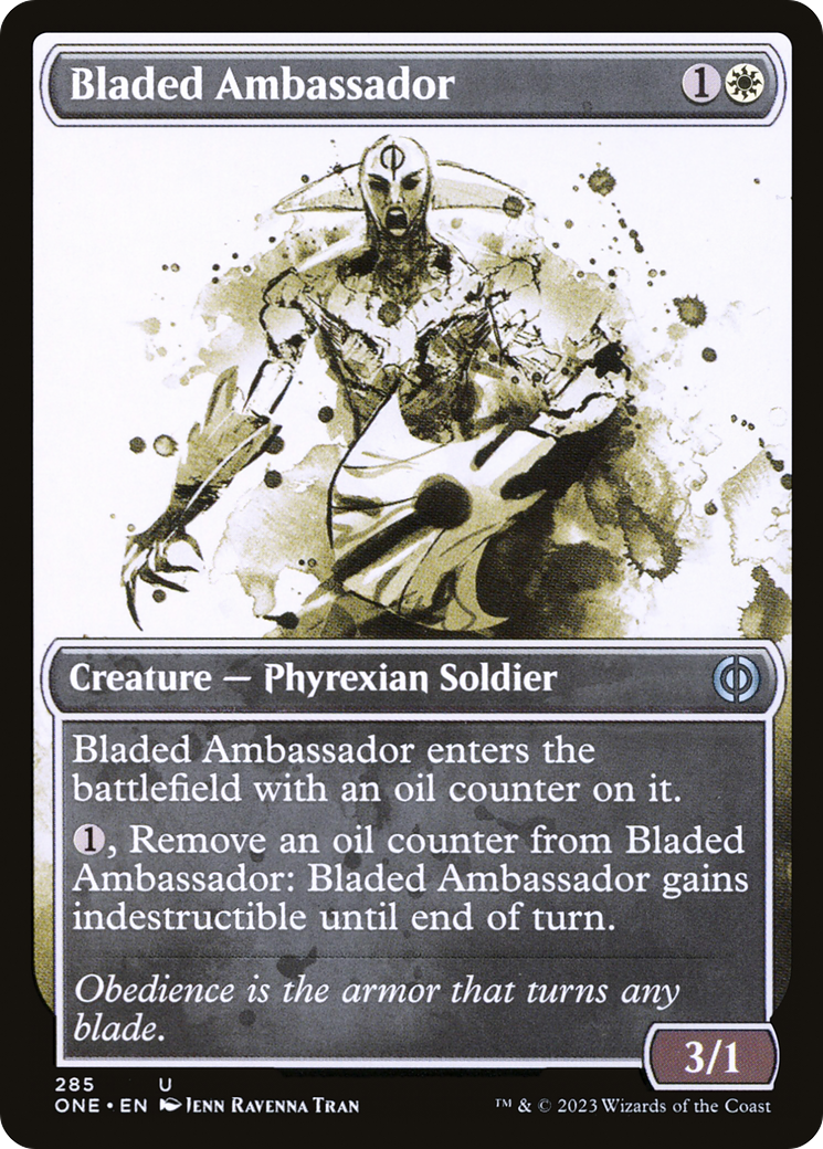 Bladed Ambassador (Showcase Ichor) [Phyrexia: All Will Be One] | Impulse Games and Hobbies