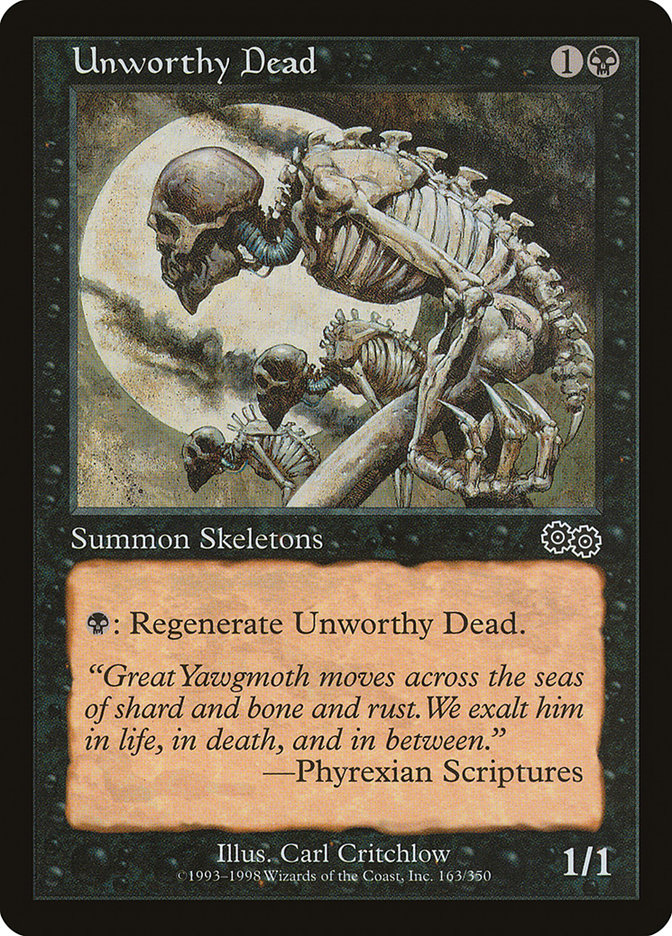 Unworthy Dead [Urza's Saga] | Impulse Games and Hobbies