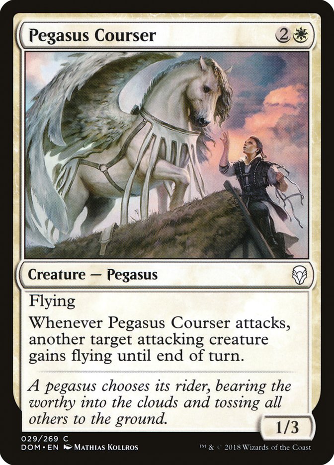 Pegasus Courser [Dominaria] | Impulse Games and Hobbies