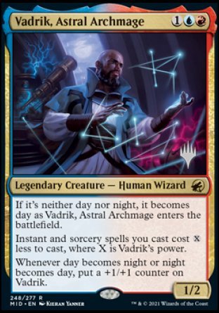 Vadrik, Astral Archmage (Promo Pack) [Innistrad: Midnight Hunt Promos] | Impulse Games and Hobbies