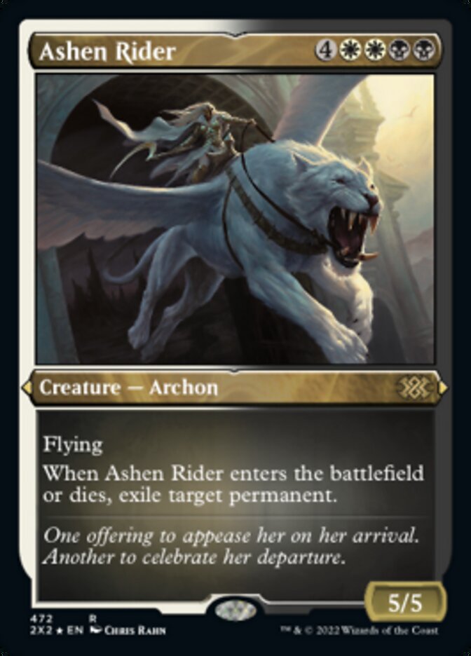 Ashen Rider (Foil Etched) [Double Masters 2022] | Impulse Games and Hobbies