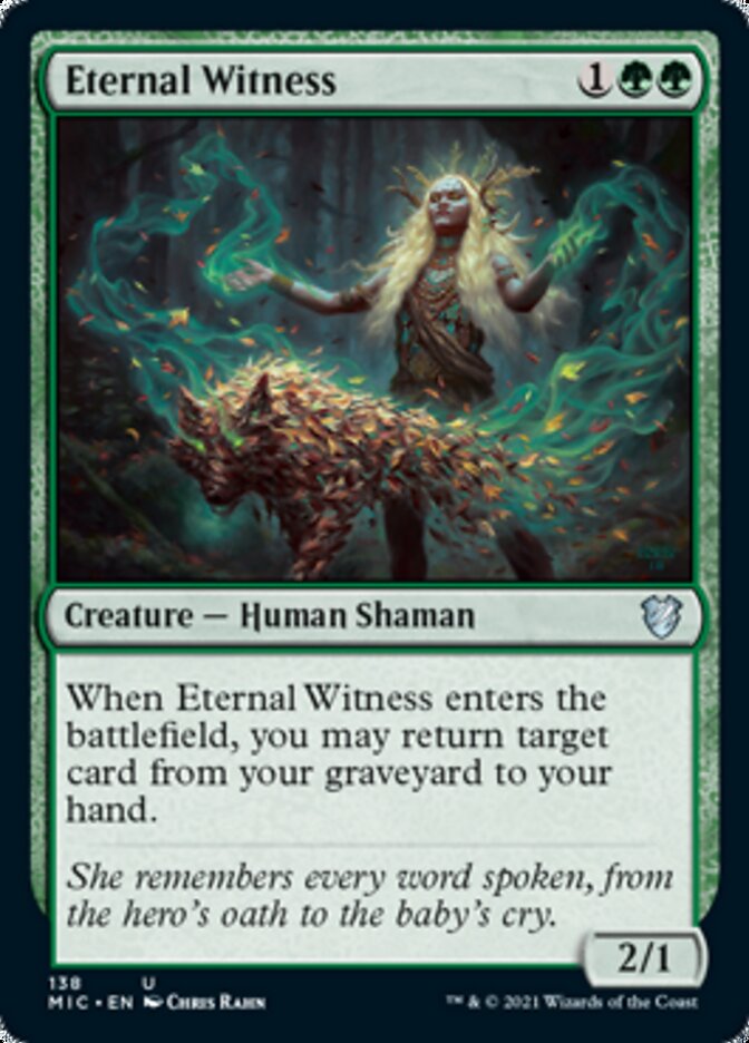 Eternal Witness [Innistrad: Midnight Hunt Commander] | Impulse Games and Hobbies