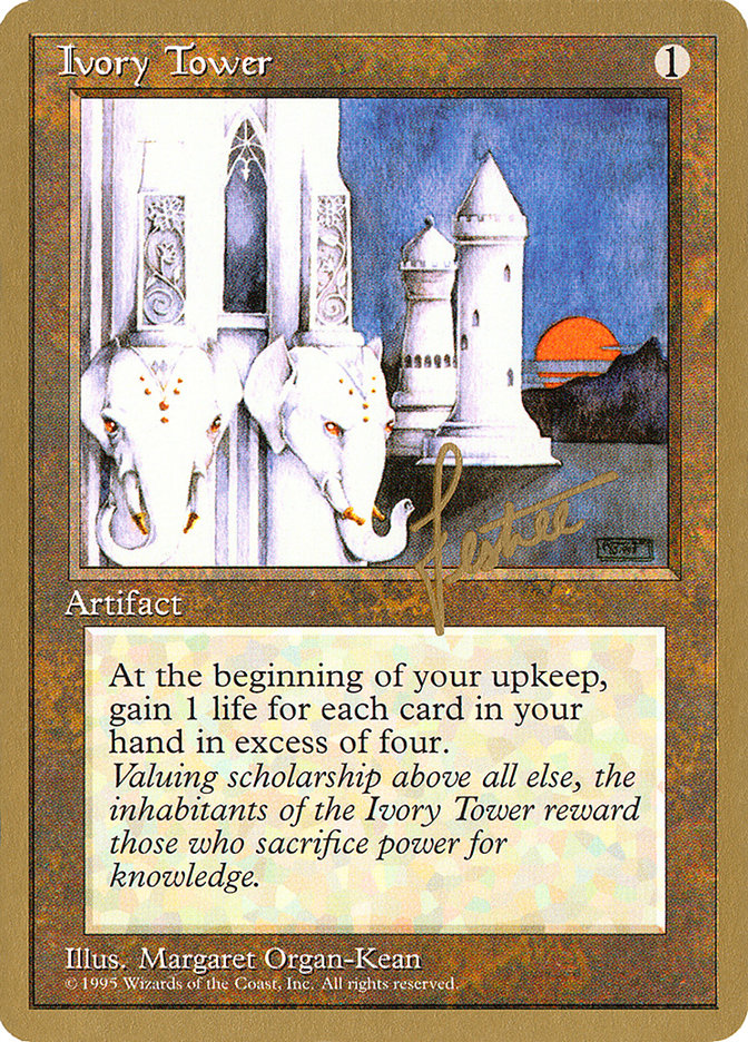 Ivory Tower (Bertrand Lestree) [Pro Tour Collector Set] | Impulse Games and Hobbies