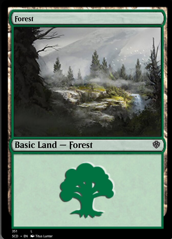 Forest (351) [Starter Commander Decks] | Impulse Games and Hobbies