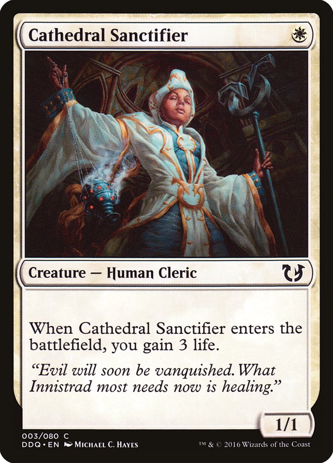Cathedral Sanctifier [Duel Decks: Blessed vs. Cursed] | Impulse Games and Hobbies