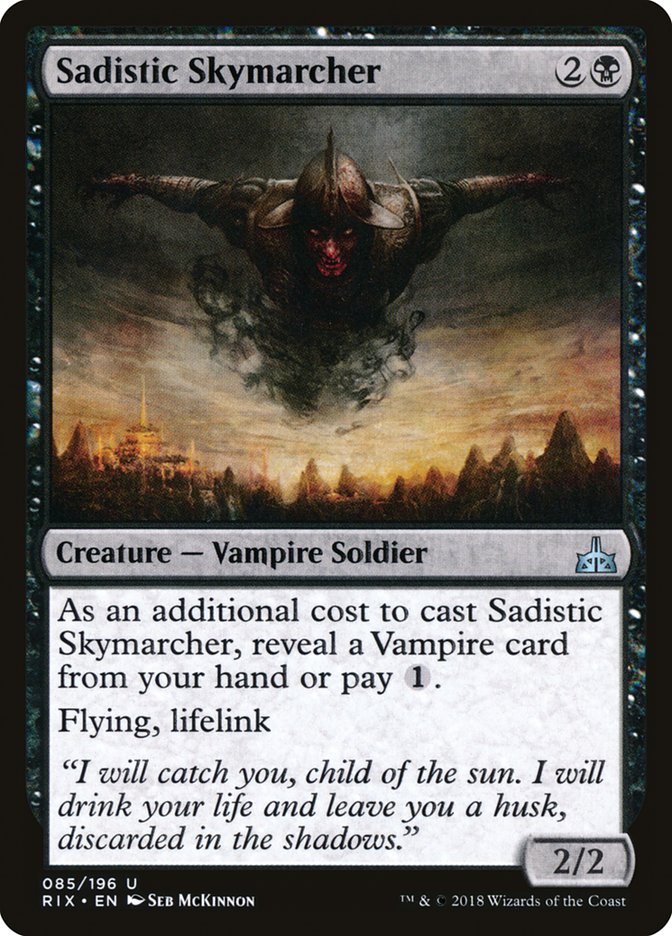 Sadistic Skymarcher [Rivals of Ixalan] | Impulse Games and Hobbies