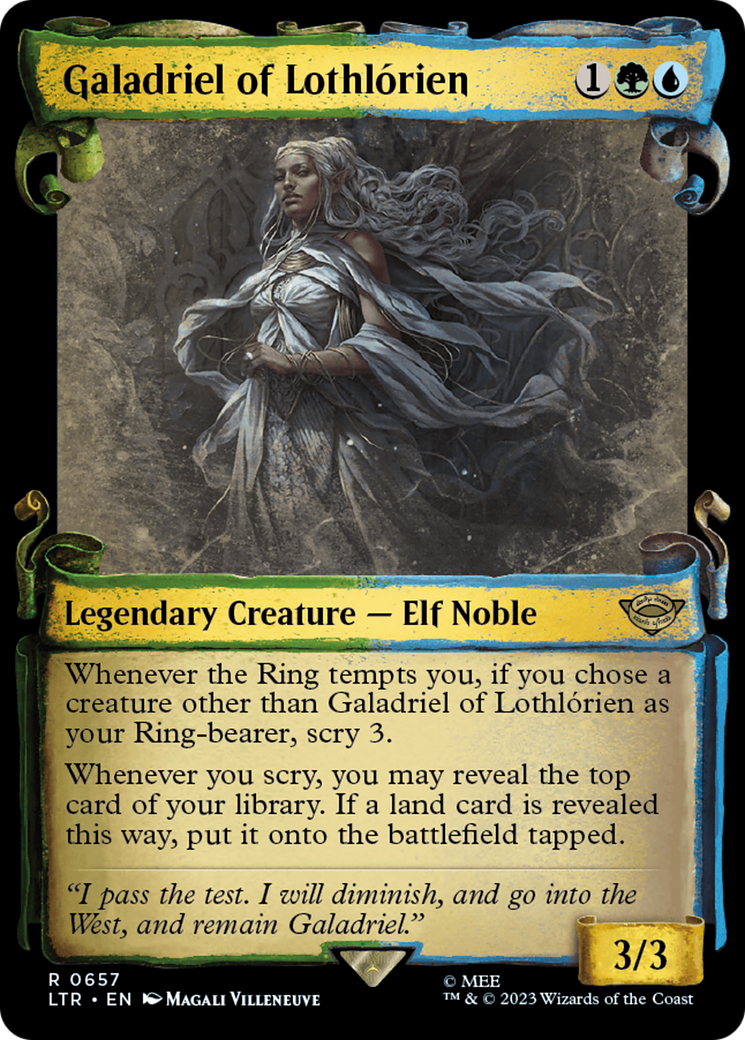 Galadriel of Lothlorien [The Lord of the Rings: Tales of Middle-Earth Showcase Scrolls] | Impulse Games and Hobbies