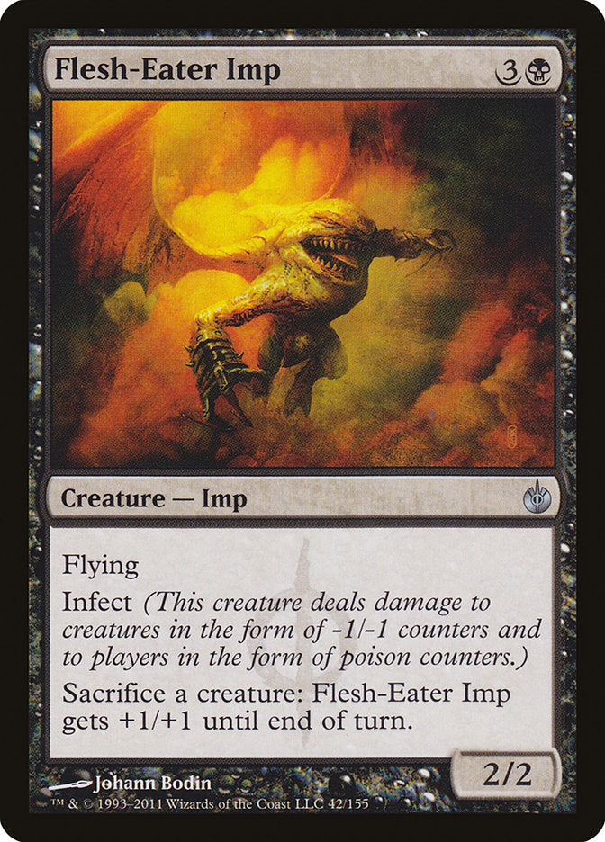 Flesh-Eater Imp [Mirrodin Besieged] | Impulse Games and Hobbies