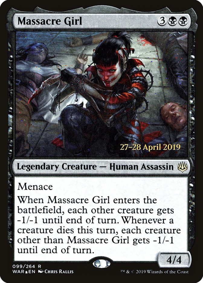 Massacre Girl  [War of the Spark Prerelease Promos] | Impulse Games and Hobbies
