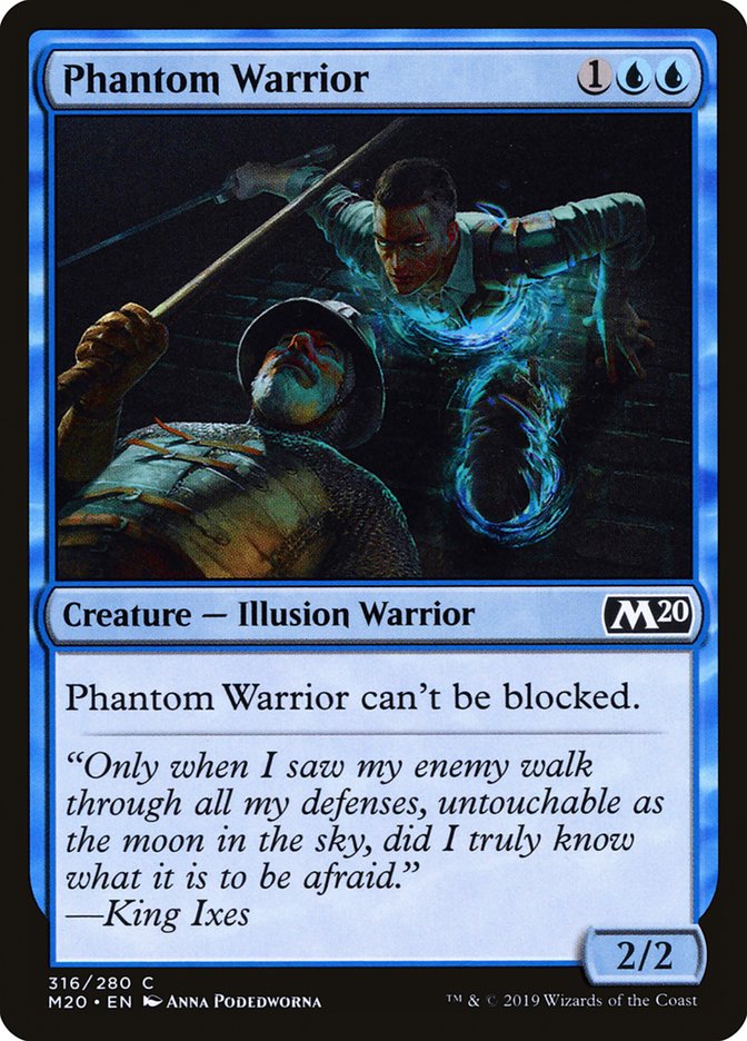 Phantom Warrior [Core Set 2020] | Impulse Games and Hobbies