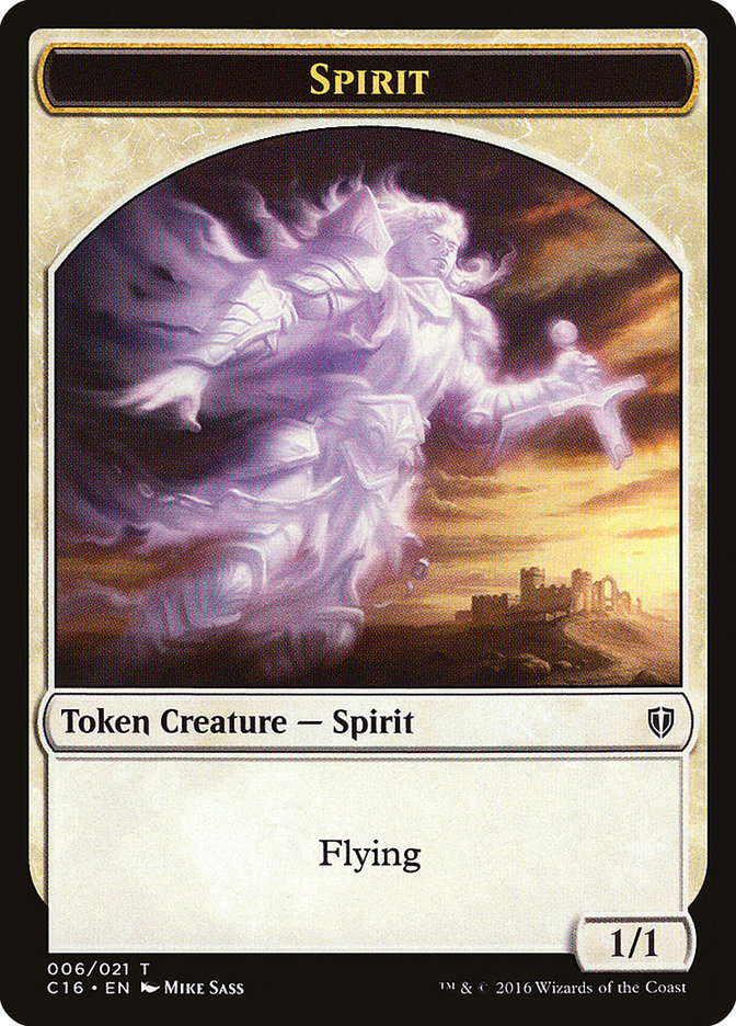 Spirit (006/021) [Commander 2016 Tokens] | Impulse Games and Hobbies