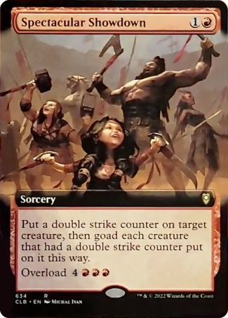 Spectacular Showdown (Extended Art) [Commander Legends: Battle for Baldur's Gate] | Impulse Games and Hobbies