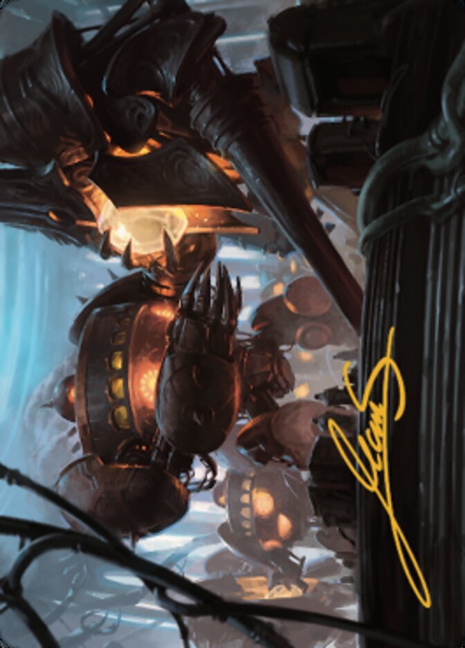 Autonomous Assembler Art Card (Gold-Stamped Signature) [The Brothers' War Art Series] | Impulse Games and Hobbies