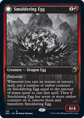 Smoldering Egg // Ashmouth Dragon [Innistrad: Double Feature] | Impulse Games and Hobbies