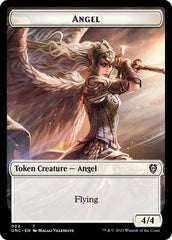 Soldier (007) // Angel Double-Sided Token [Phyrexia: All Will Be One Commander Tokens] | Impulse Games and Hobbies