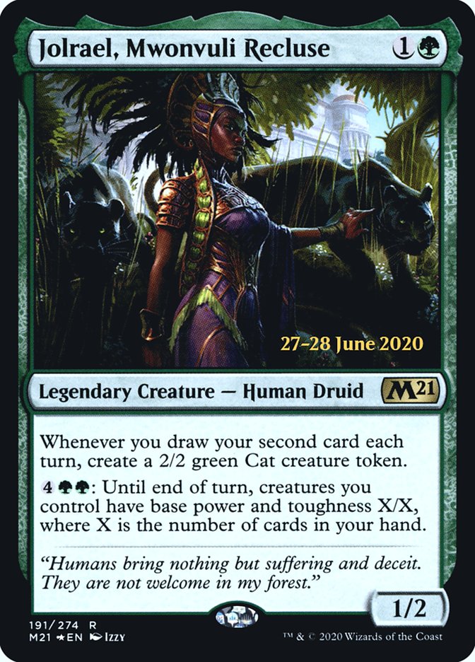 Jolrael, Mwonvuli Recluse  [Core Set 2021 Prerelease Promos] | Impulse Games and Hobbies