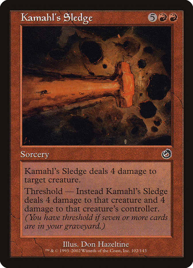 Kamahl's Sledge [Torment] | Impulse Games and Hobbies