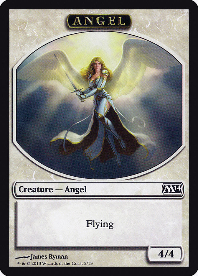 Angel Token [Magic 2014 Tokens] | Impulse Games and Hobbies