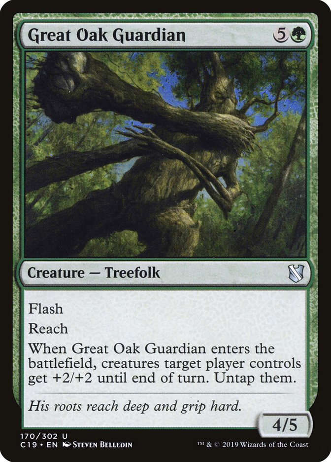 Great Oak Guardian [Commander 2019] | Impulse Games and Hobbies