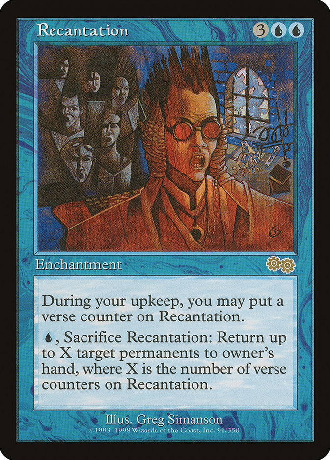 Recantation [Urza's Saga] | Impulse Games and Hobbies