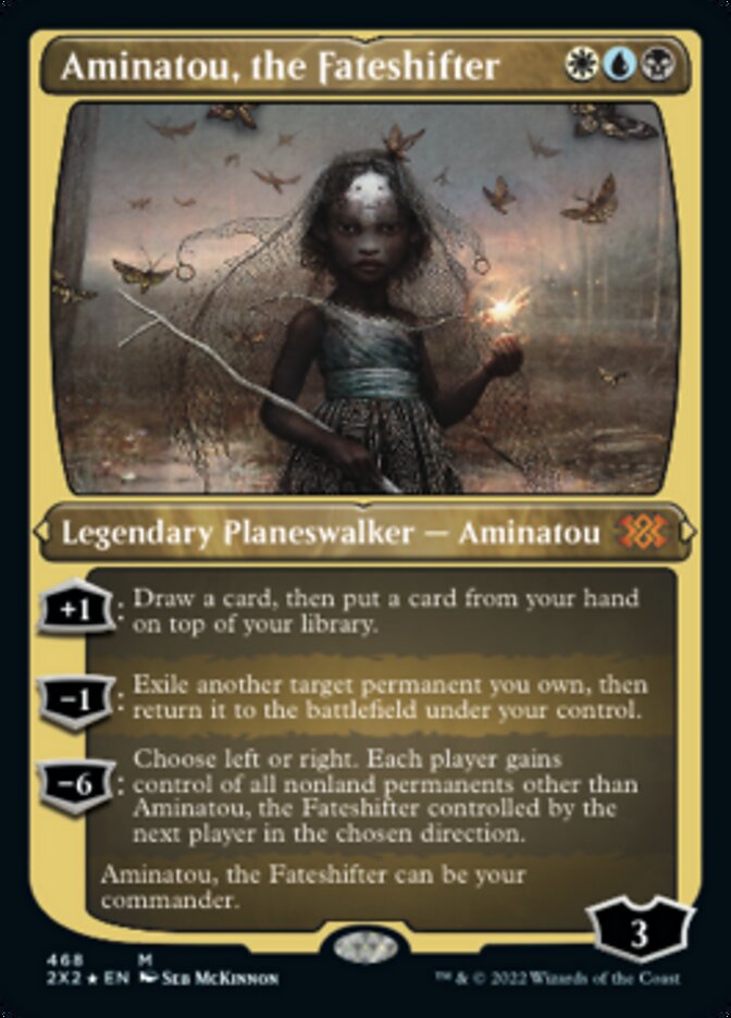 Aminatou, the Fateshifter (Foil Etched) [Double Masters 2022] | Impulse Games and Hobbies