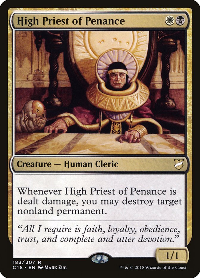 High Priest of Penance [Commander 2018] | Impulse Games and Hobbies