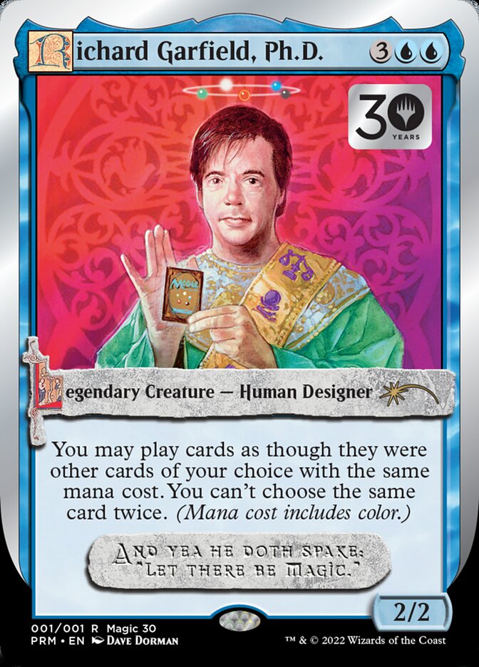 Richard Garfield, Ph.D. [30th Anniversary Promos] | Impulse Games and Hobbies