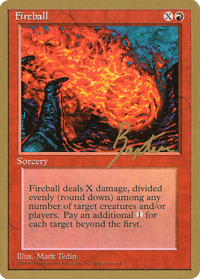 Fireball (George Baxter) [Pro Tour Collector Set] | Impulse Games and Hobbies