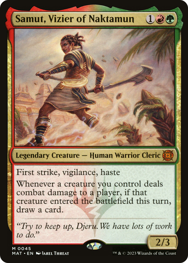 Samut, Vizier of Naktamun [March of the Machine: The Aftermath] | Impulse Games and Hobbies