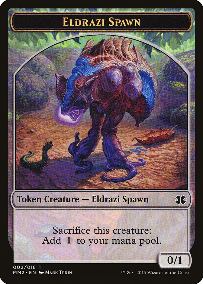 Eldrazi Spawn (002/016) [Modern Masters 2015 Tokens] | Impulse Games and Hobbies