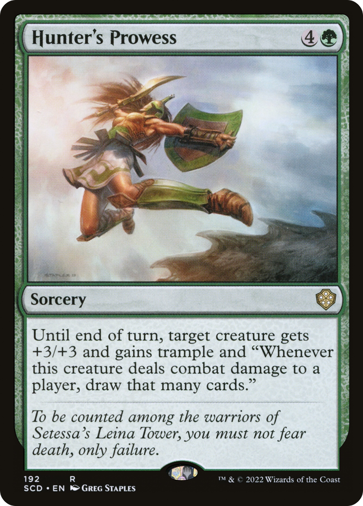Hunter's Prowess [Starter Commander Decks] | Impulse Games and Hobbies