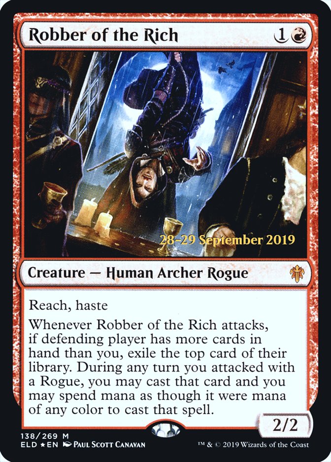 Robber of the Rich  [Throne of Eldraine Prerelease Promos] | Impulse Games and Hobbies