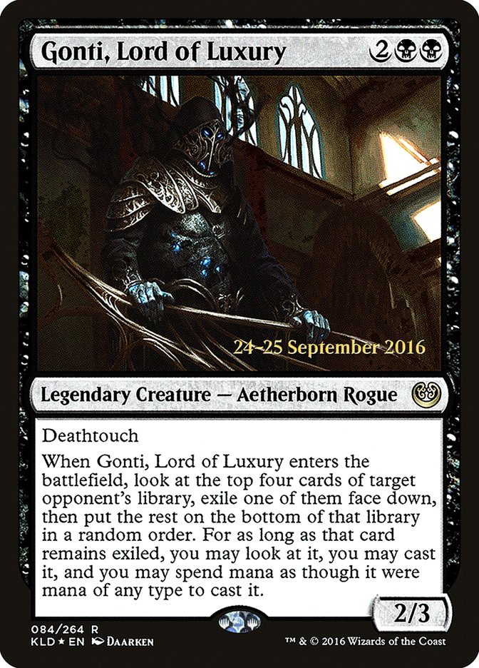 Gonti, Lord of Luxury [Kaladesh Prerelease Promos] | Impulse Games and Hobbies