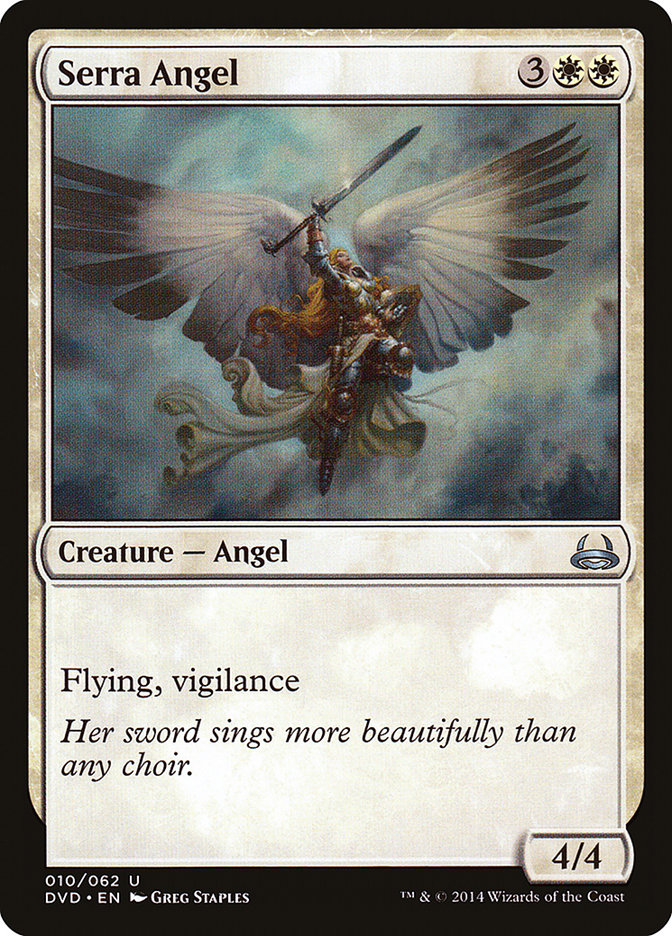 Serra Angel (Divine vs. Demonic) [Duel Decks Anthology] | Impulse Games and Hobbies