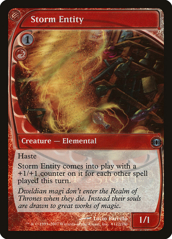 Storm Entity [Future Sight Promos] | Impulse Games and Hobbies